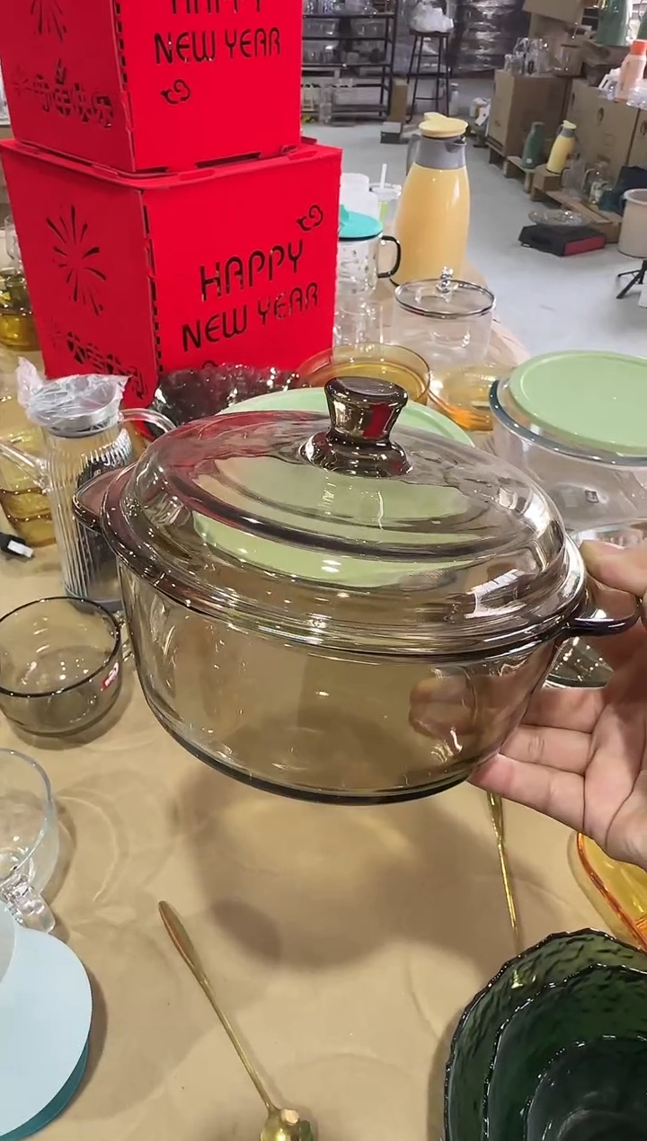 【闪购商品】水晶玻璃无盖款青苹果直播价