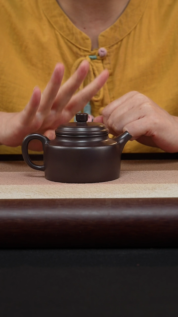 【闪购商品】紫砂茶壶德钟-紫茄泥-MH-1643