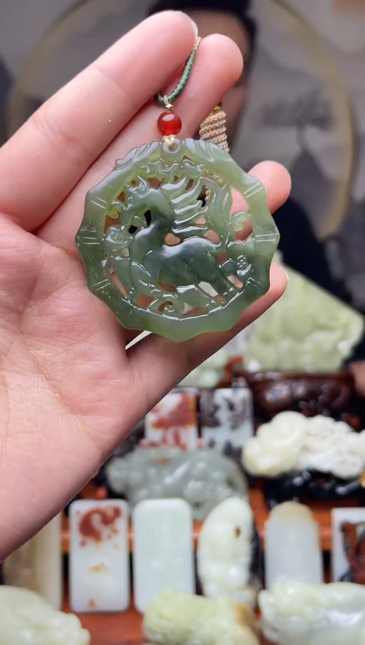 【闪购商品】和田玉吊坠未镶嵌61