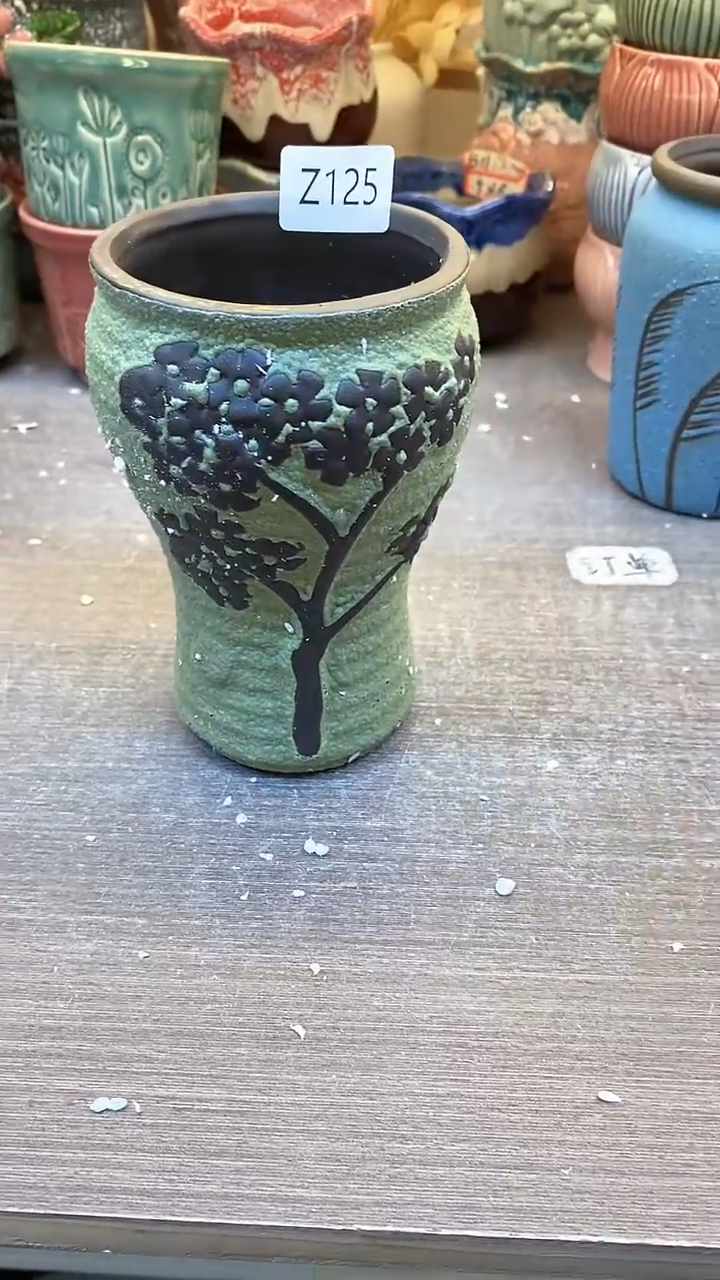 @@陶瓷多肉花盆Z125