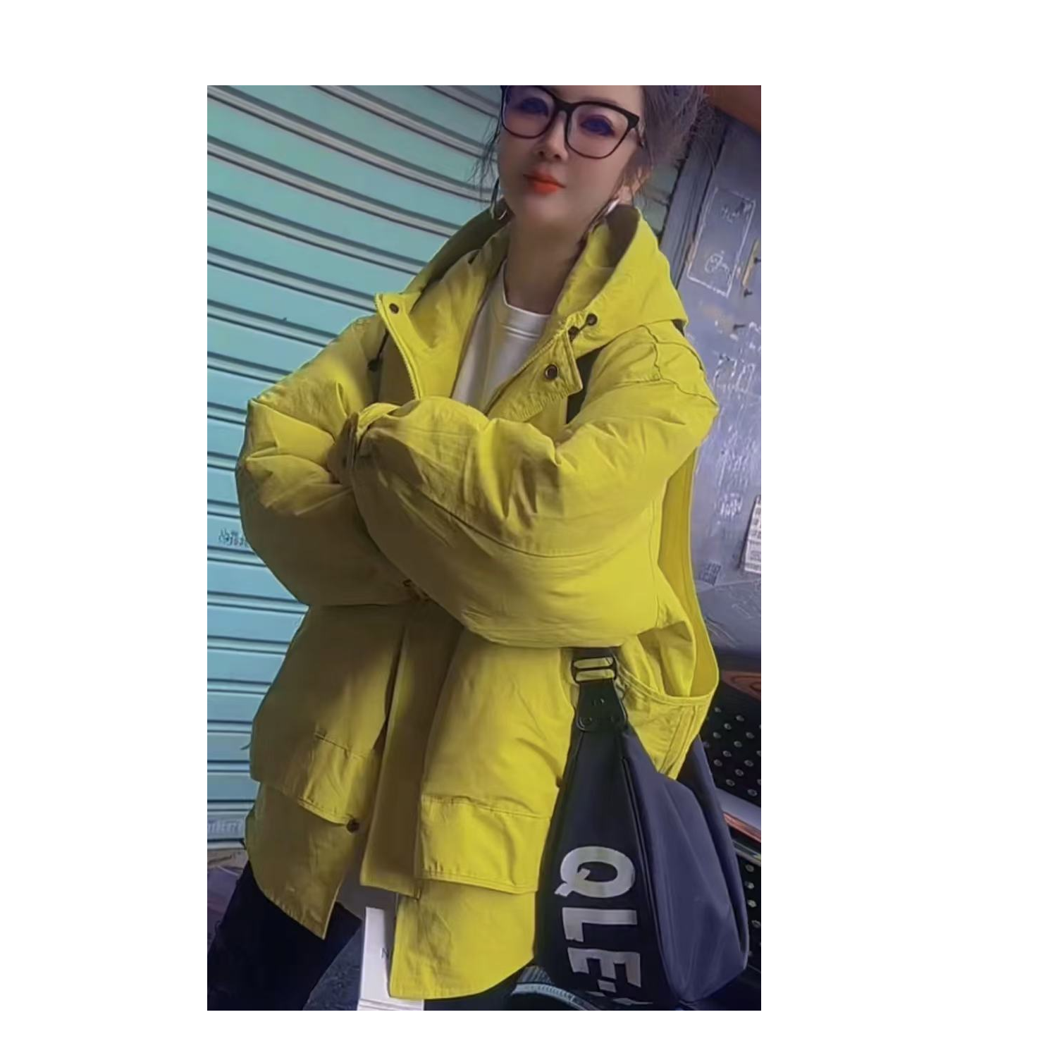 阿娟你家9031爆款加棉假两件外套棉服