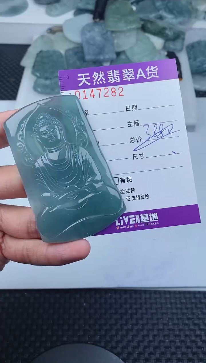 翡翠未镶嵌颈饰       282