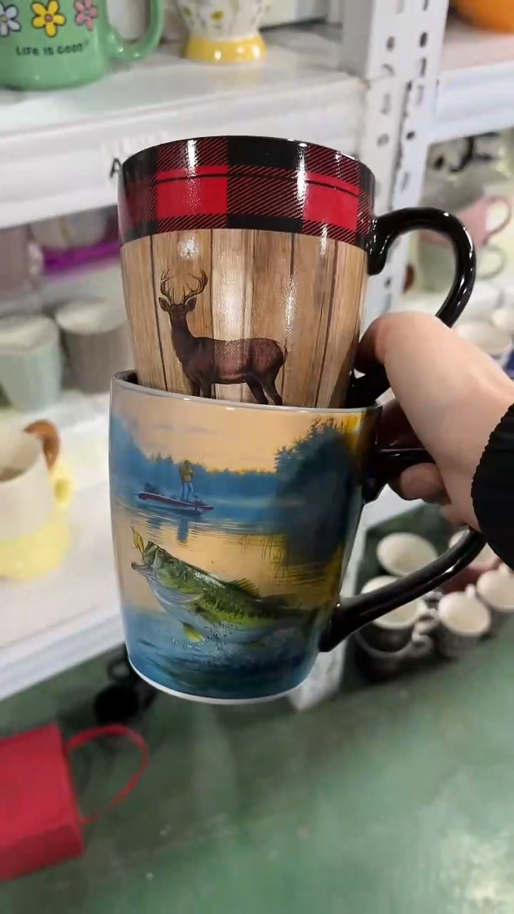 【闪购商品】家湖高温陶瓷杯 微瑕