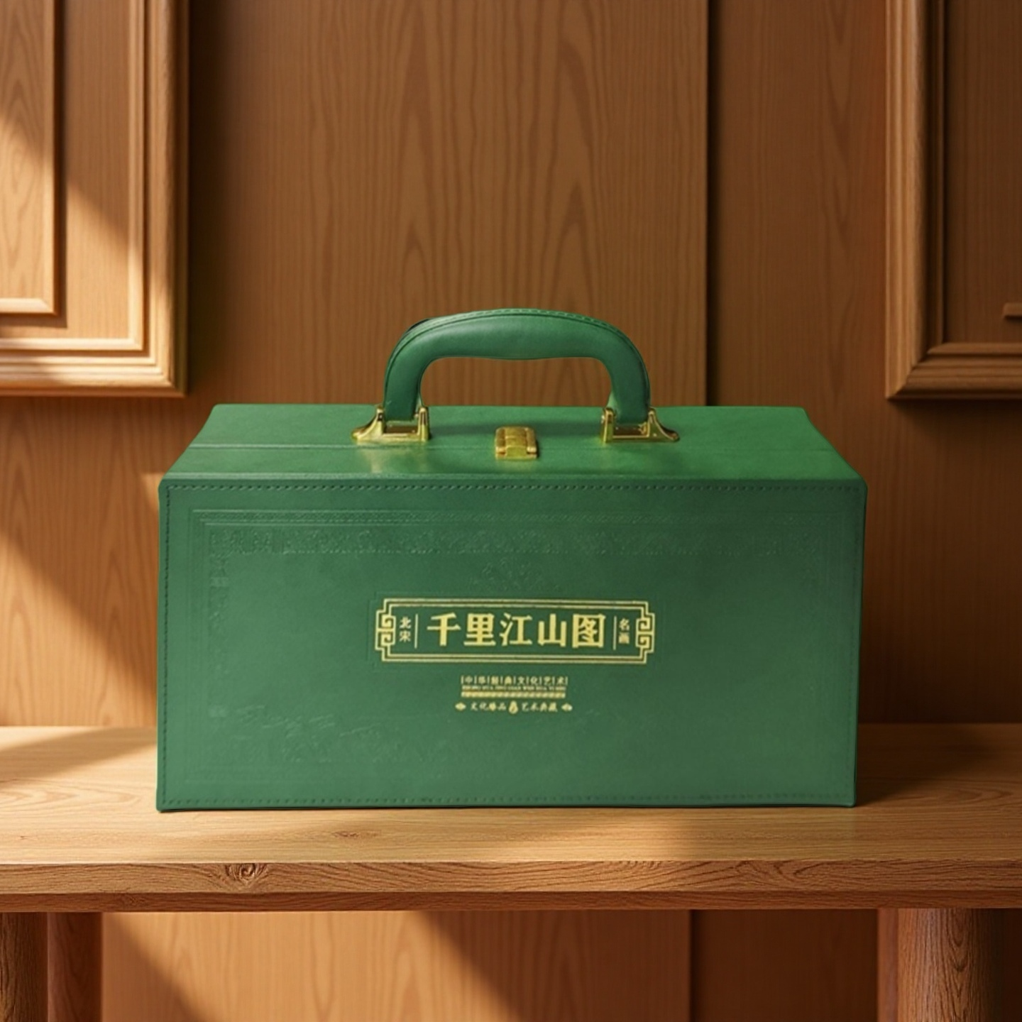 中鈔版《千襄江山圖》套装珍藏版 皮箱包装 礼盒