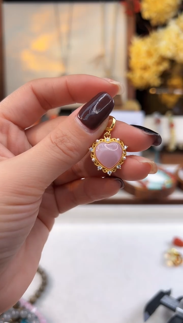 【闪购商品】贝壳（贝母）吊坠银S925镶嵌@@I090I015905