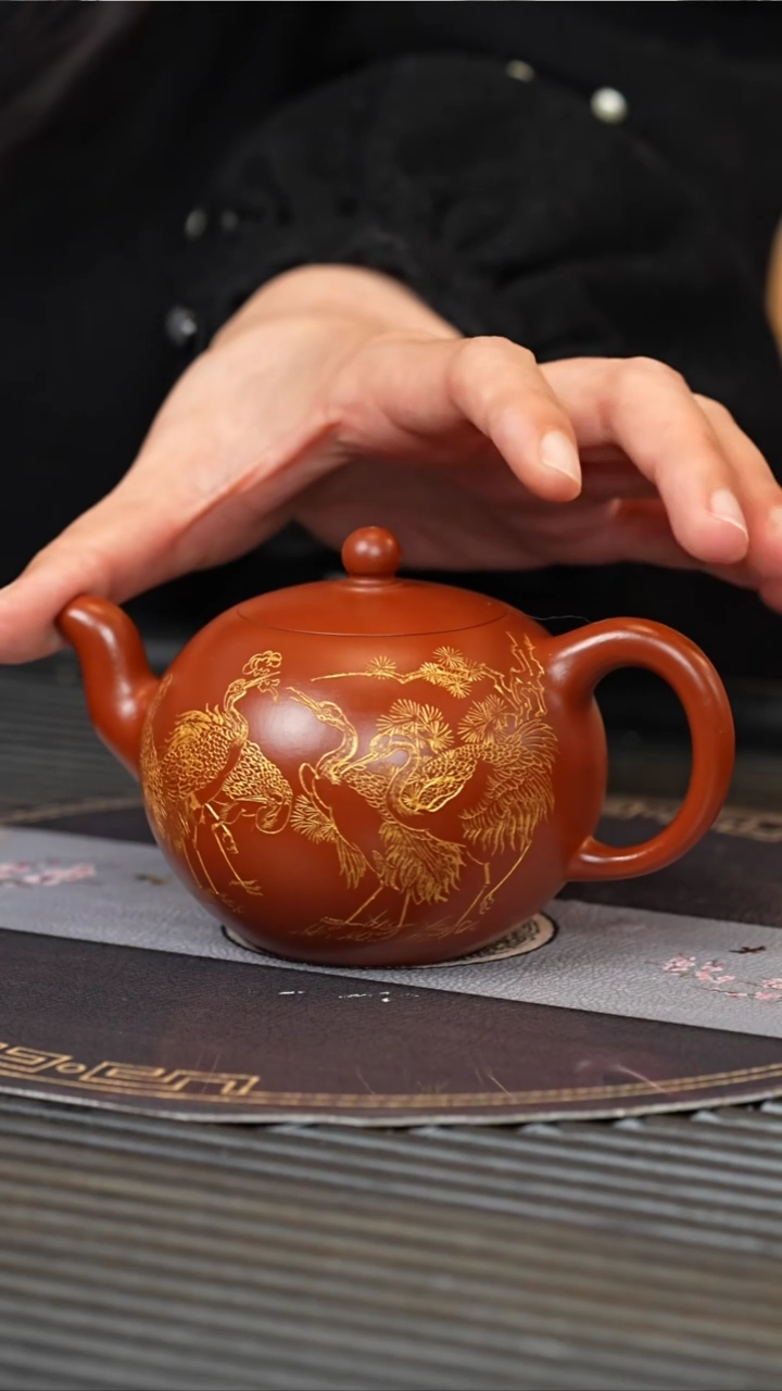 【闪购商品】紫砂茶壶YJB 大红袍 一粒珠