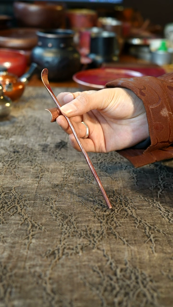 【闪购商品】茶勺 茶枕两件套纯手工