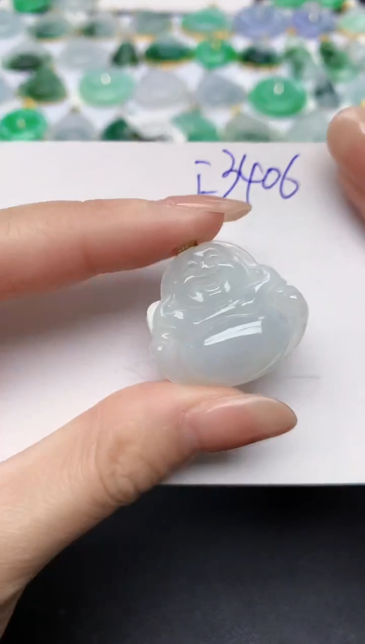 颈饰未镶嵌翡翠 天然缅甸A货翡翠百元以上9元证书费自理