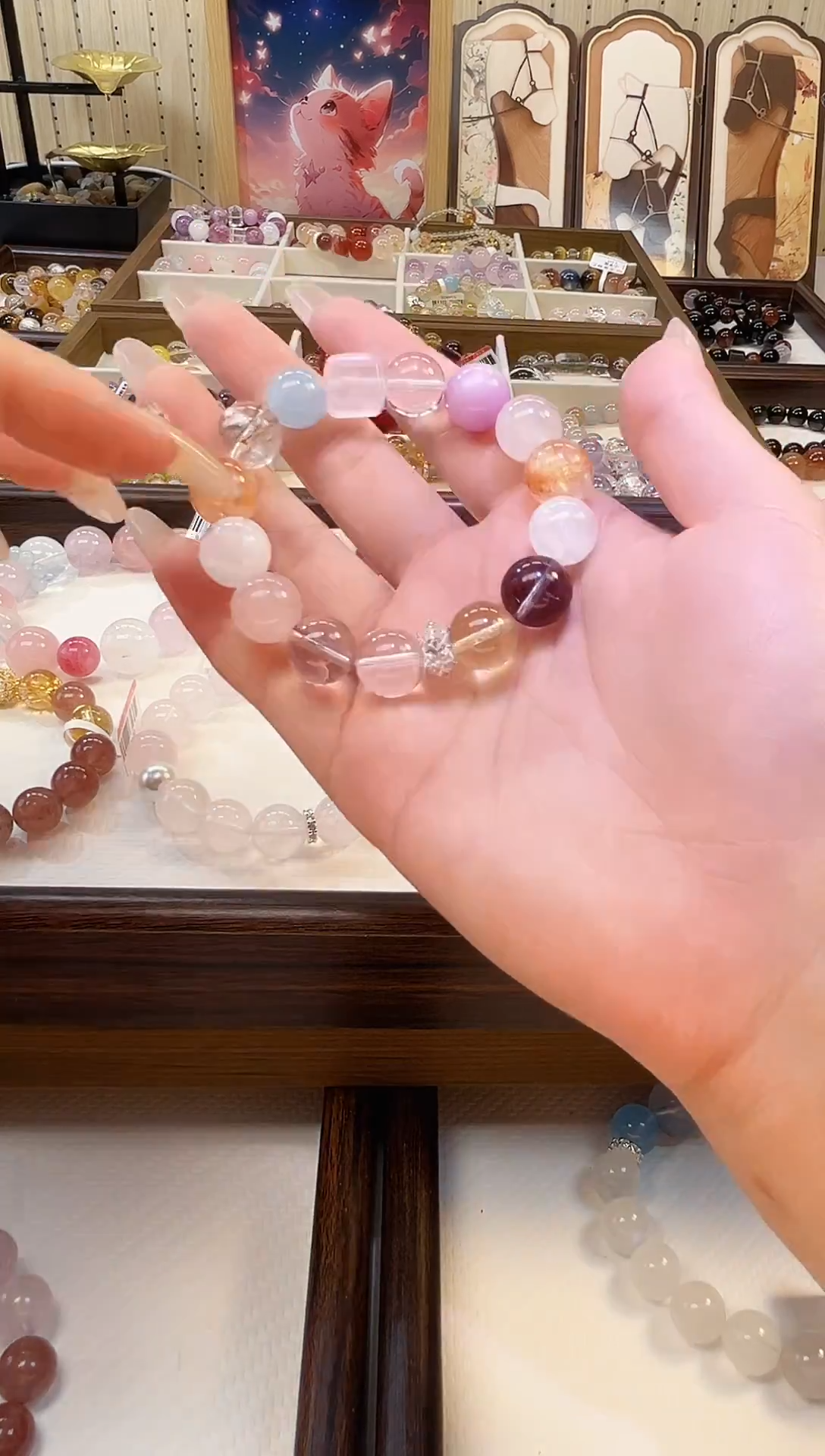 未镶嵌手链水晶2