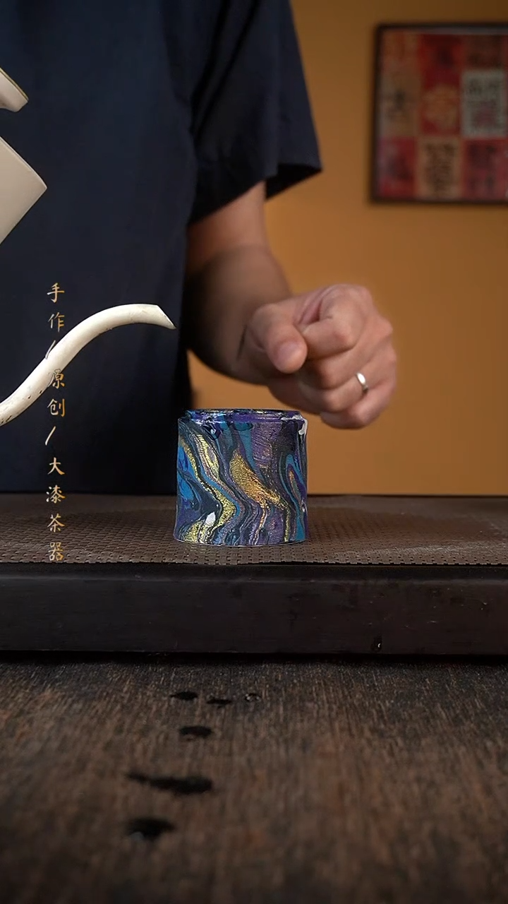 红****建大漆杯154小康茶器