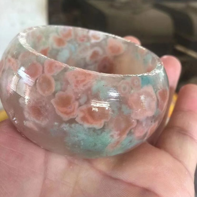 樱花玛瑙手镯批发
