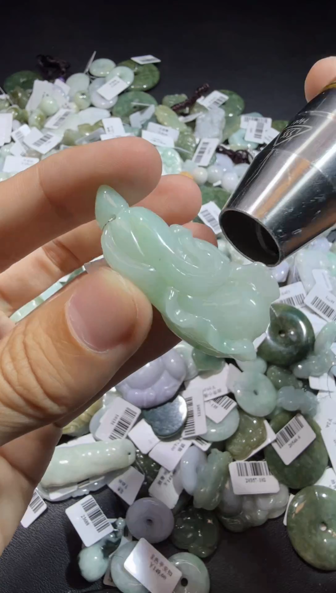 【闪购商品】翡翠颈饰未镶嵌00002220