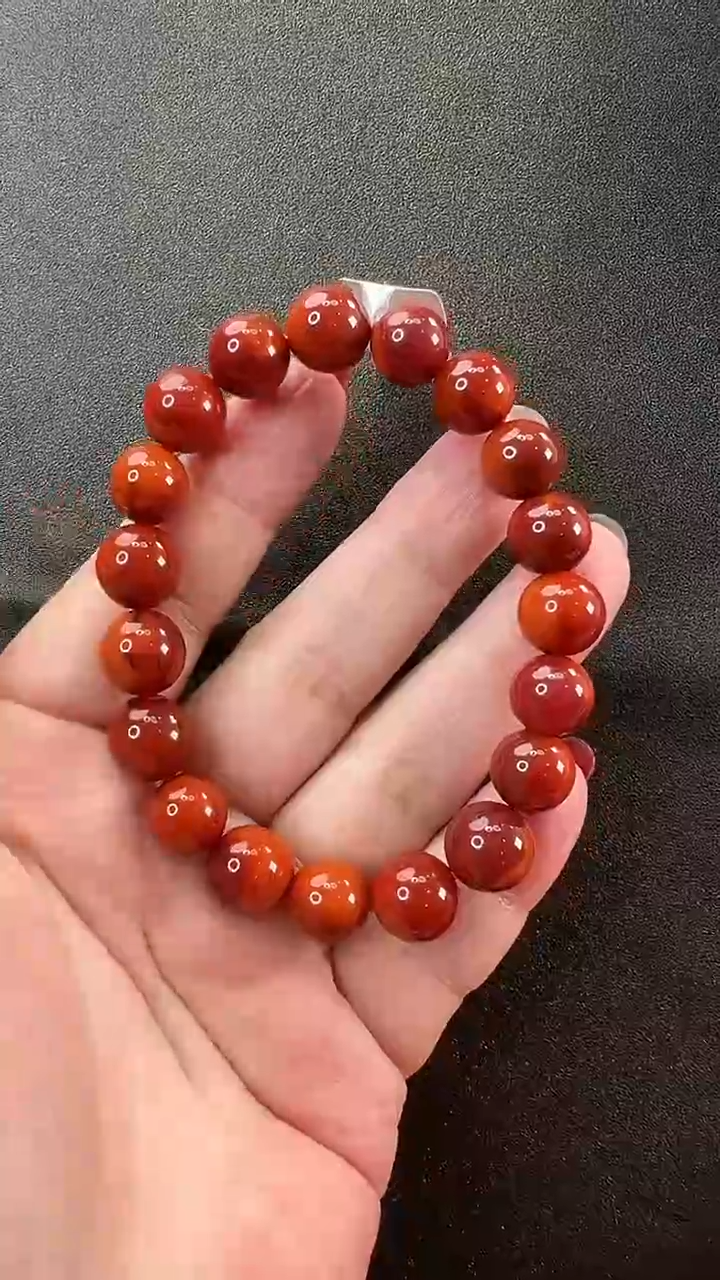 【闪购商品】南红玛瑙手链未镶嵌手串