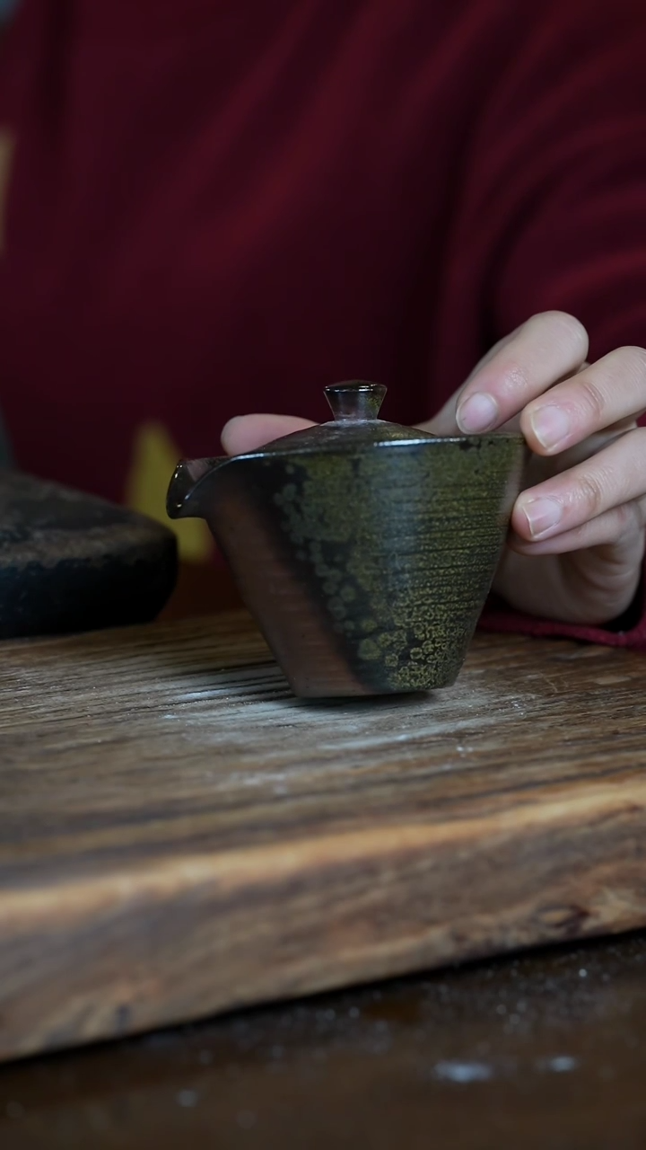 【闪购商品】浪鬼柴烧龙窑系列盖碗