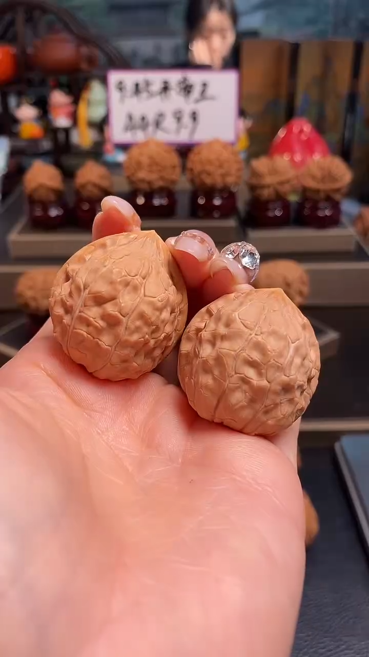 【闪购商品】文玩核桃吊坠B321龟甲纹32