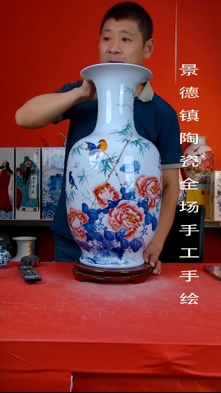 摆件景德镇陶瓷 全场手工手绘6