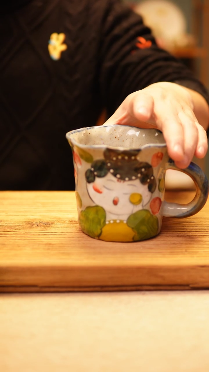 【闪购商品】@@陶园瓷舍@@纯手工手绘@高温釉下彩