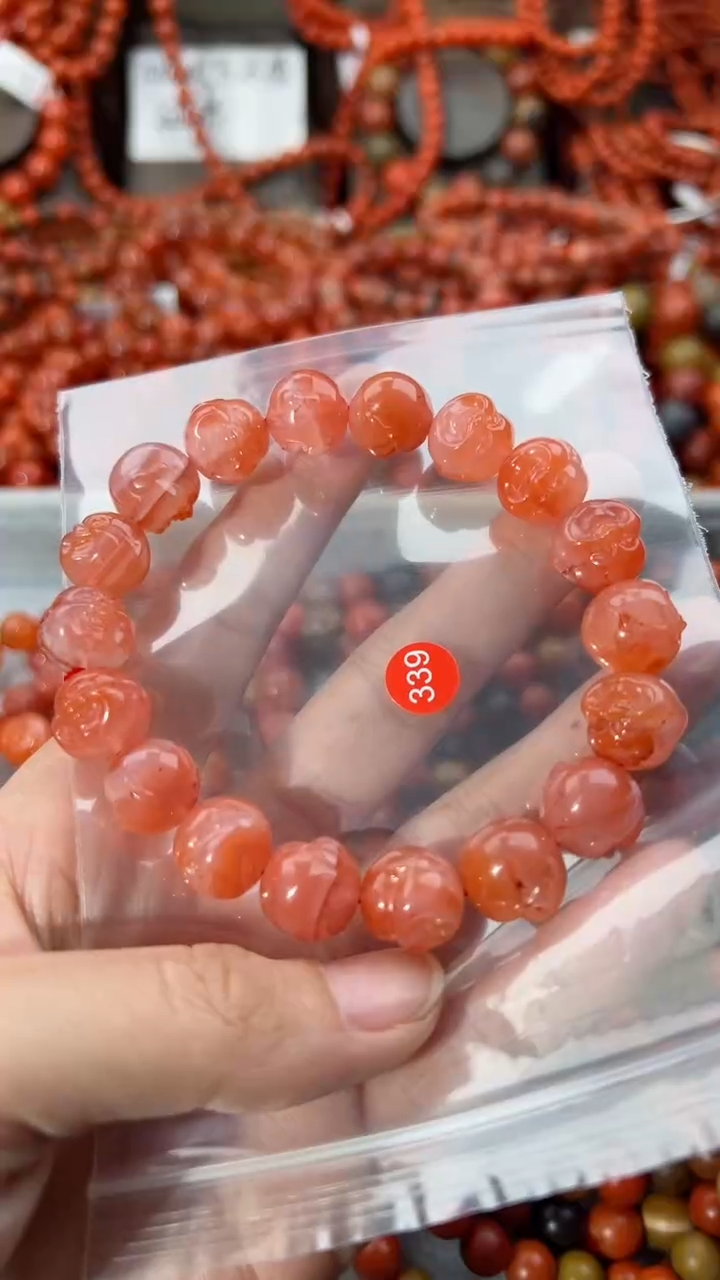 【闪购商品】南红玛瑙手串未镶嵌12