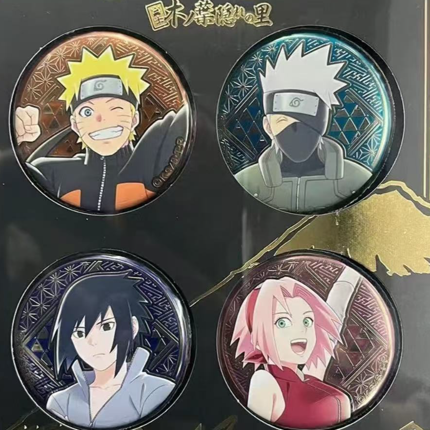 日谷 火影忍者 富士急五周年金属吧唧【盲盒产品 默认代拆】