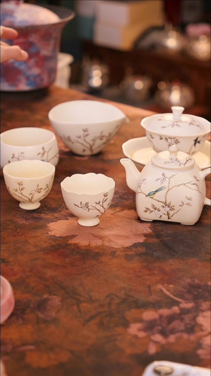 【闪购商品】陶瓷茶具（无礼盒无茶盘）@@A8805