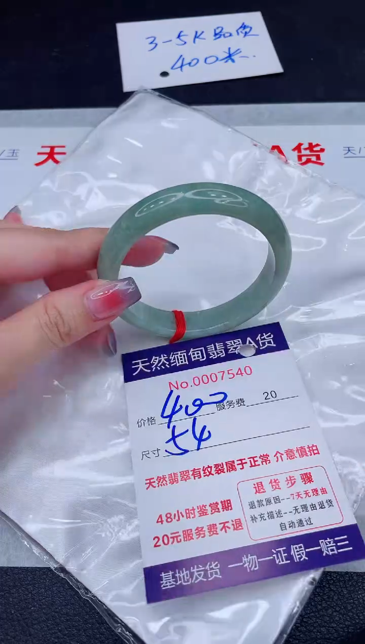 未镶嵌手镯翡翠400.00