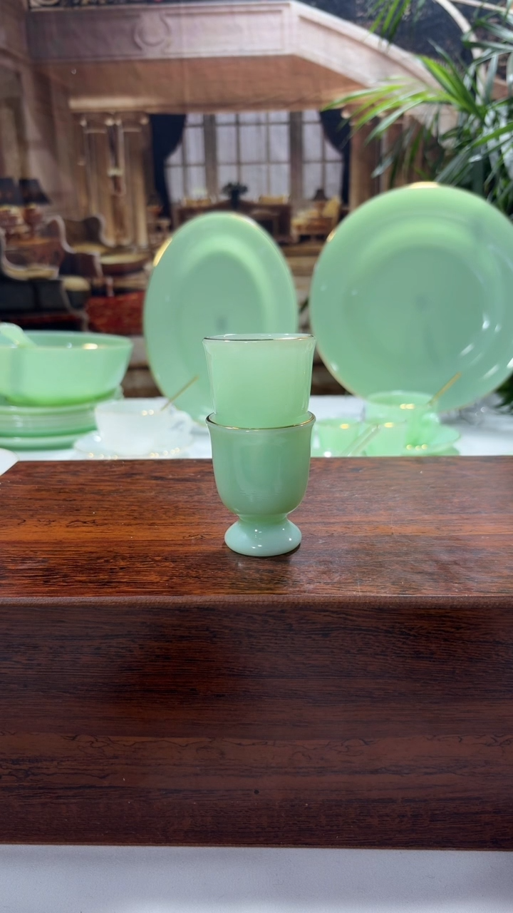 【闪购商品】...玉瓷酒杯6个  【贝美】