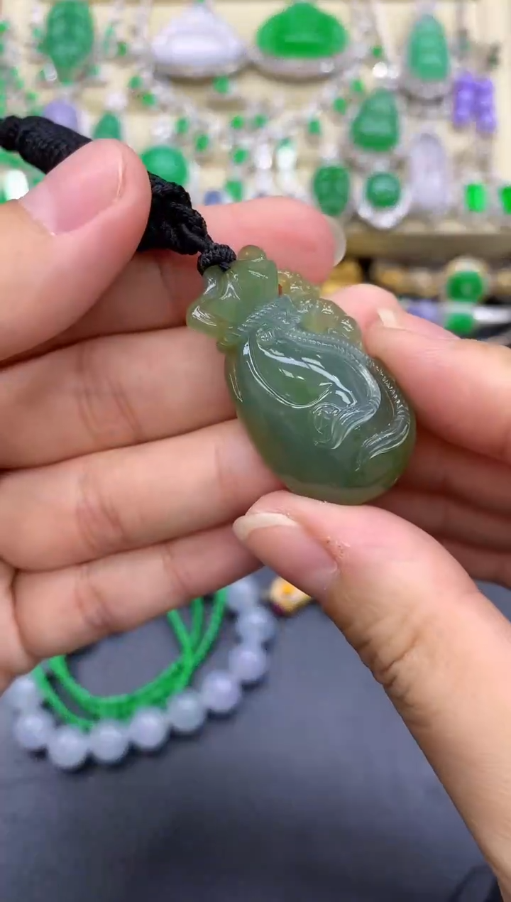 颈饰未镶嵌翡翠146-中国好珍宝