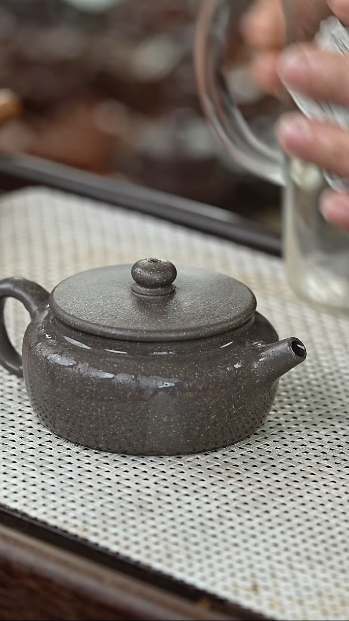 【闪购商品】紫砂茶壶@@AA11054徐国良小金鼓