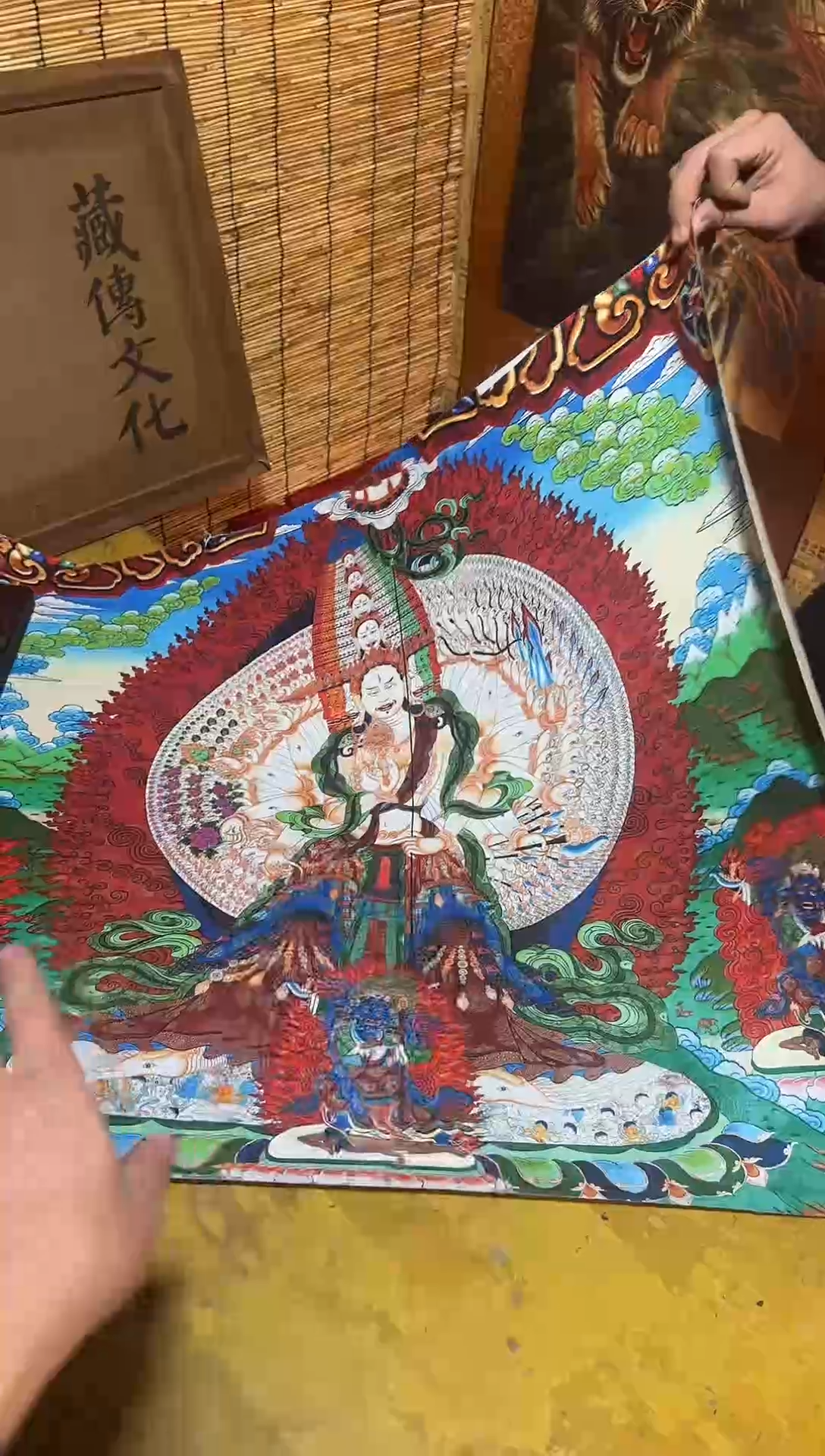 卷轴画精品唐卡===藏藏-57