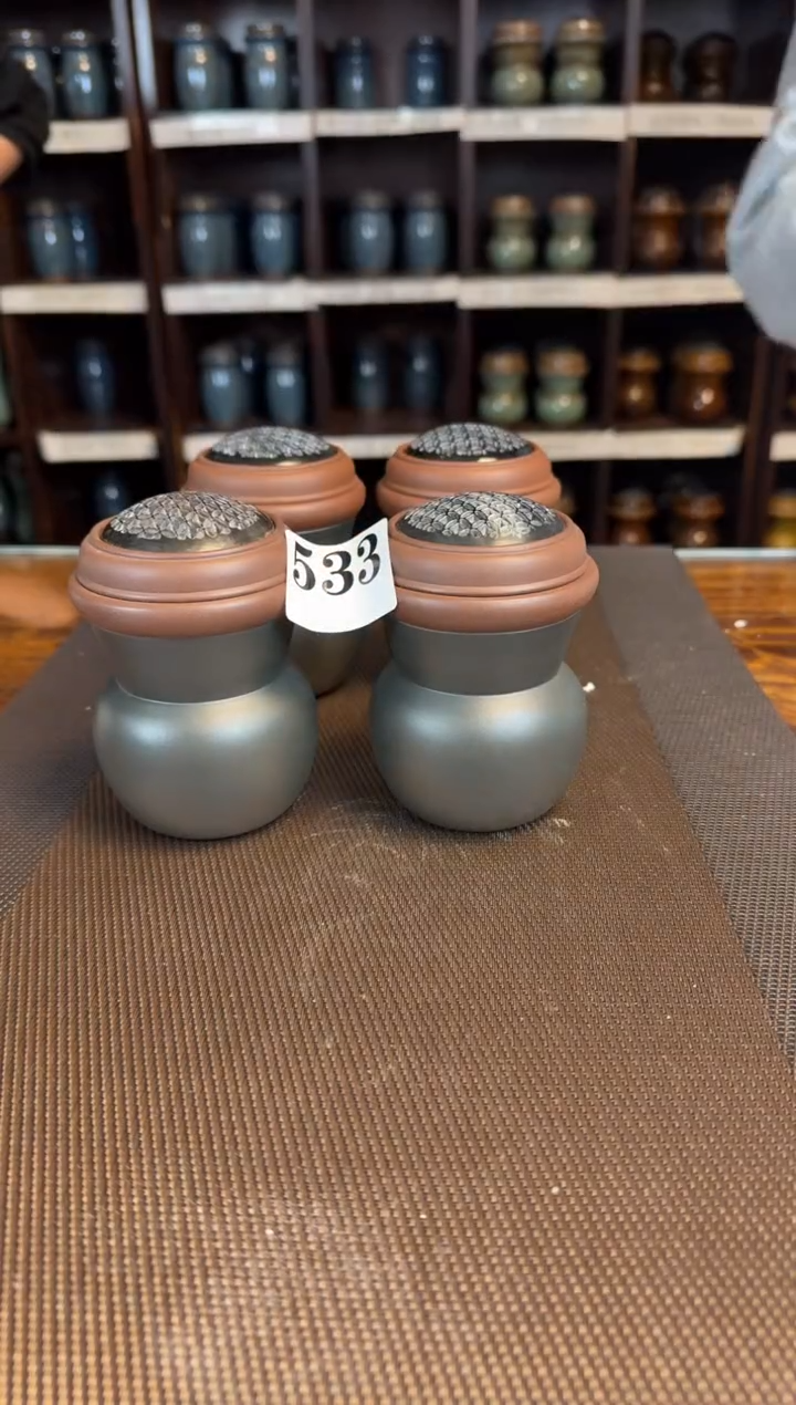 【闪购商品】紫砂  漱口盂   一对   533