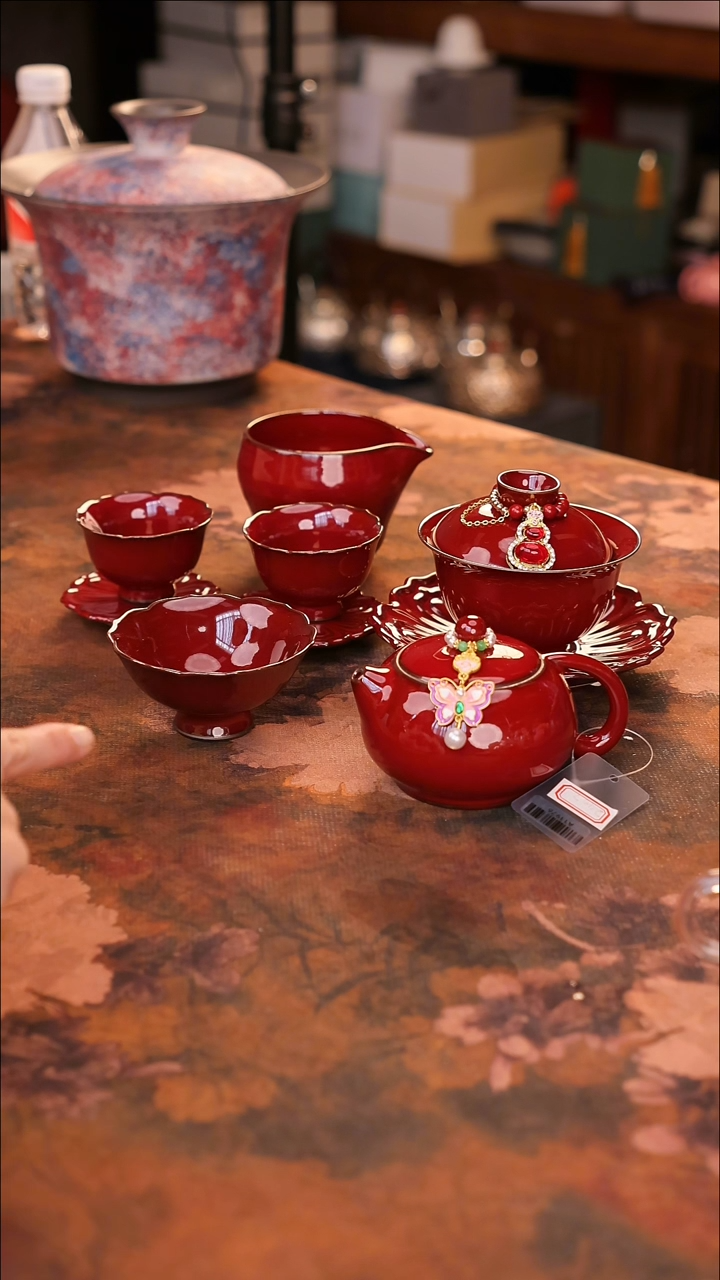 【闪购商品】陶瓷茶具（无礼盒无茶盘）@@A11980