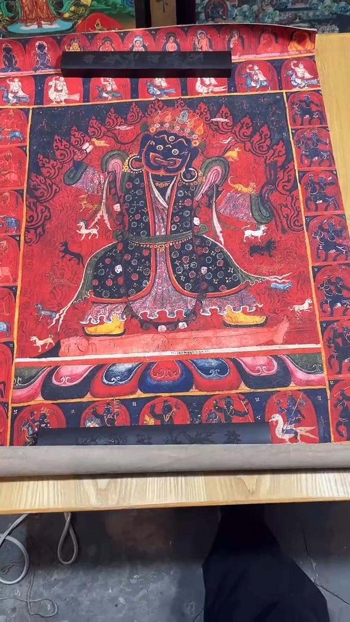卷轴画卷轴唐卡商品