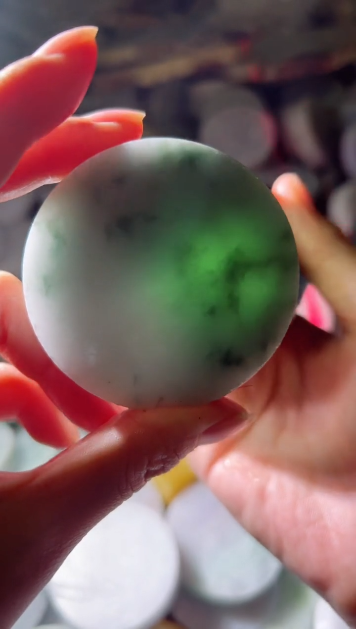 【闪购商品】翡翠颈饰未镶嵌翡翠A货小蒋36