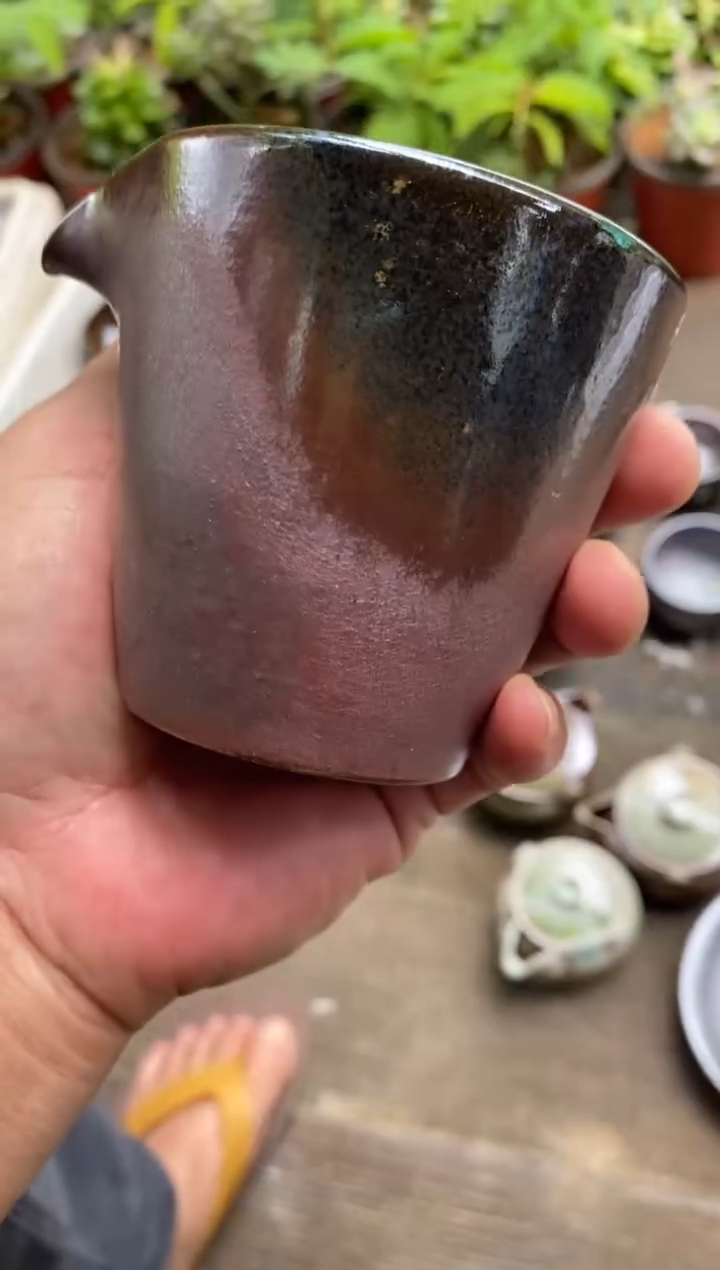 浪鬼柴烧@****@龙窑系列 公道杯