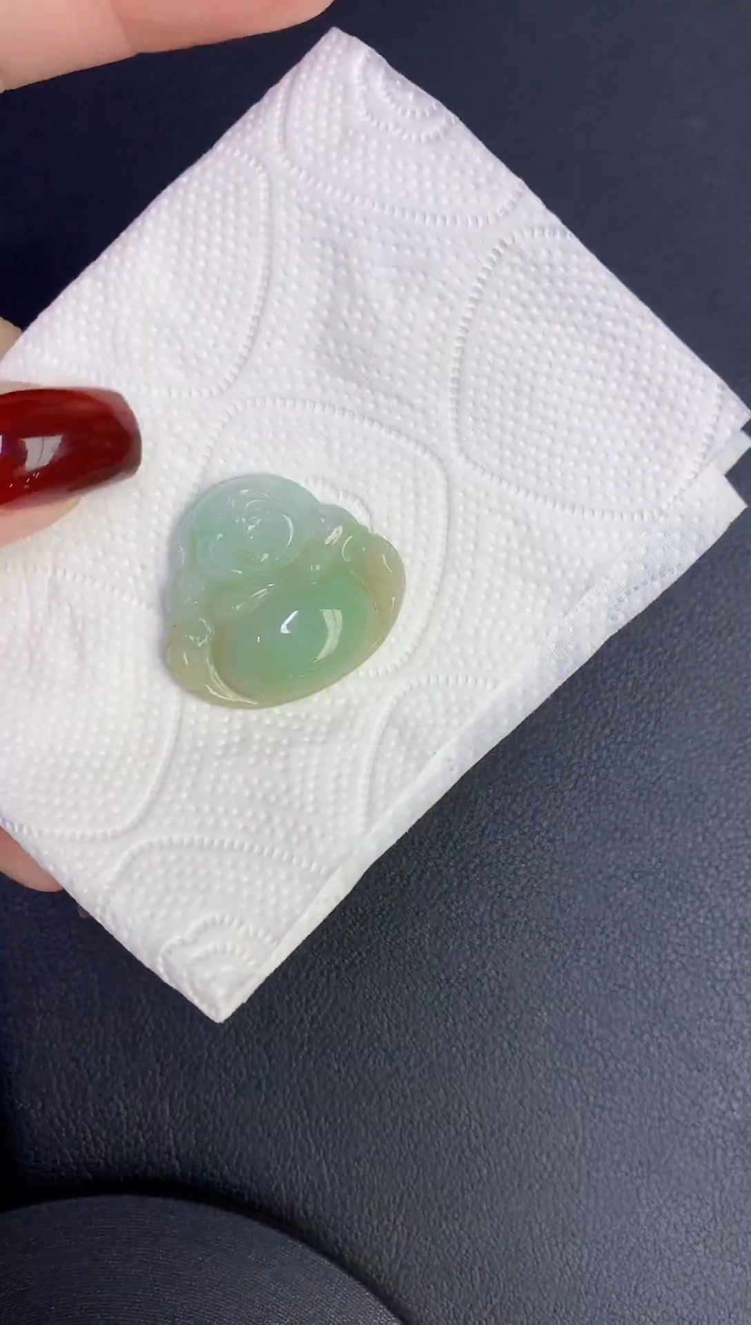 颈饰未镶嵌翡翠缅甸天然翡翠A货