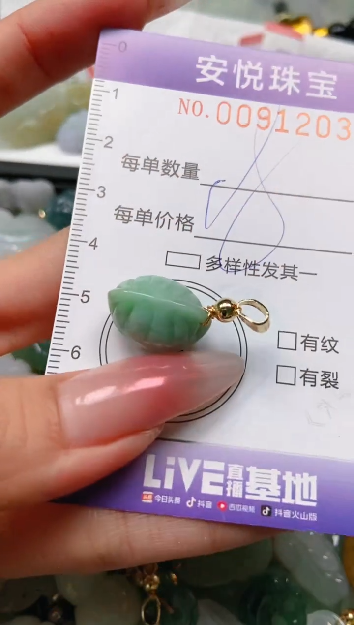 【闪购商品】翡翠颈饰未镶嵌闪购0091203