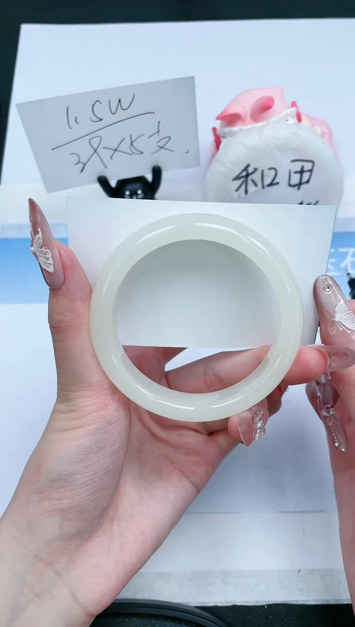 石英质玉未镶嵌手镯221-56.5