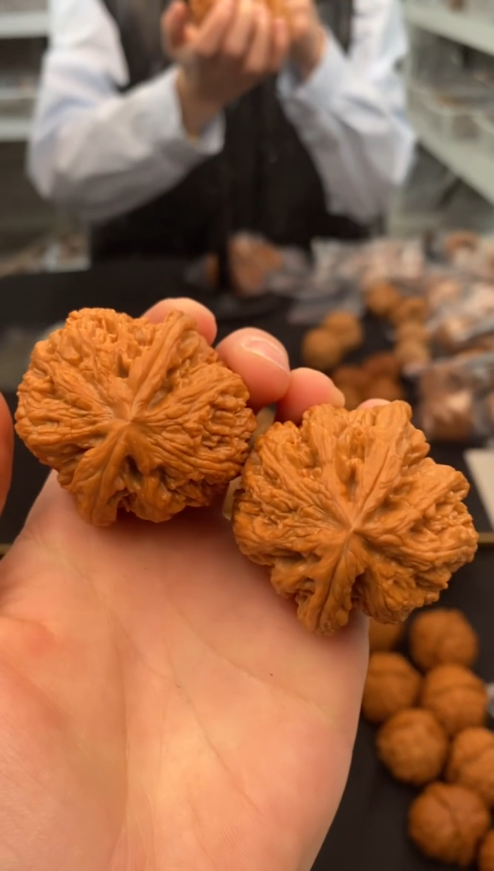 【闪购商品】文玩核桃把件肉球筋42-t190