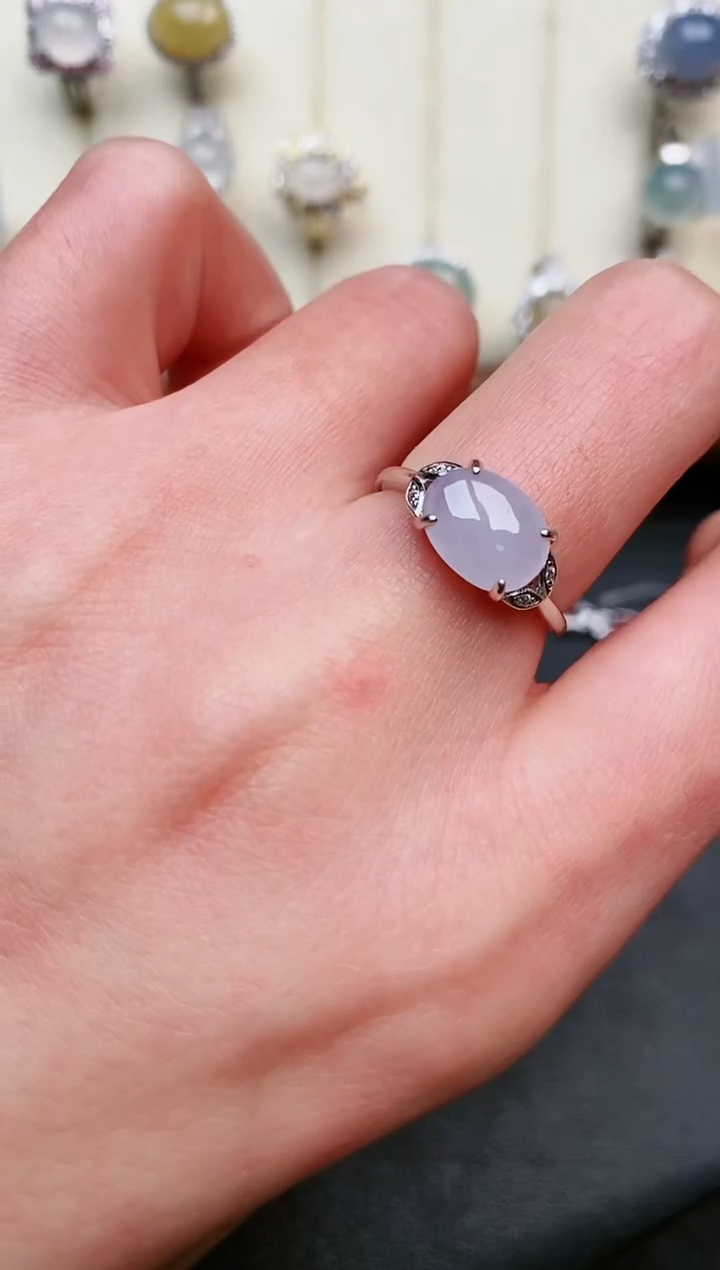 【闪购商品】翡翠戒指银S925镶嵌.....