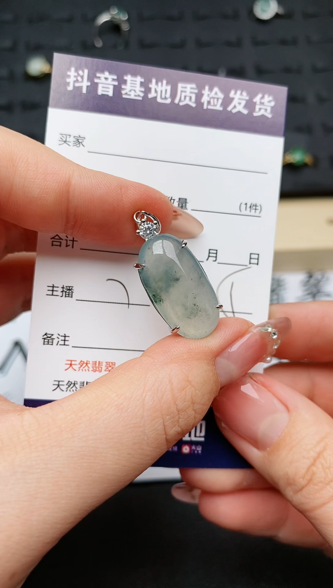 【闪购商品】翡翠颈饰银S925镶嵌...........