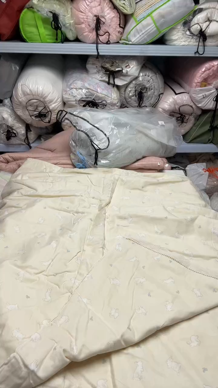 95%以上纱布夏被200*230 兔子