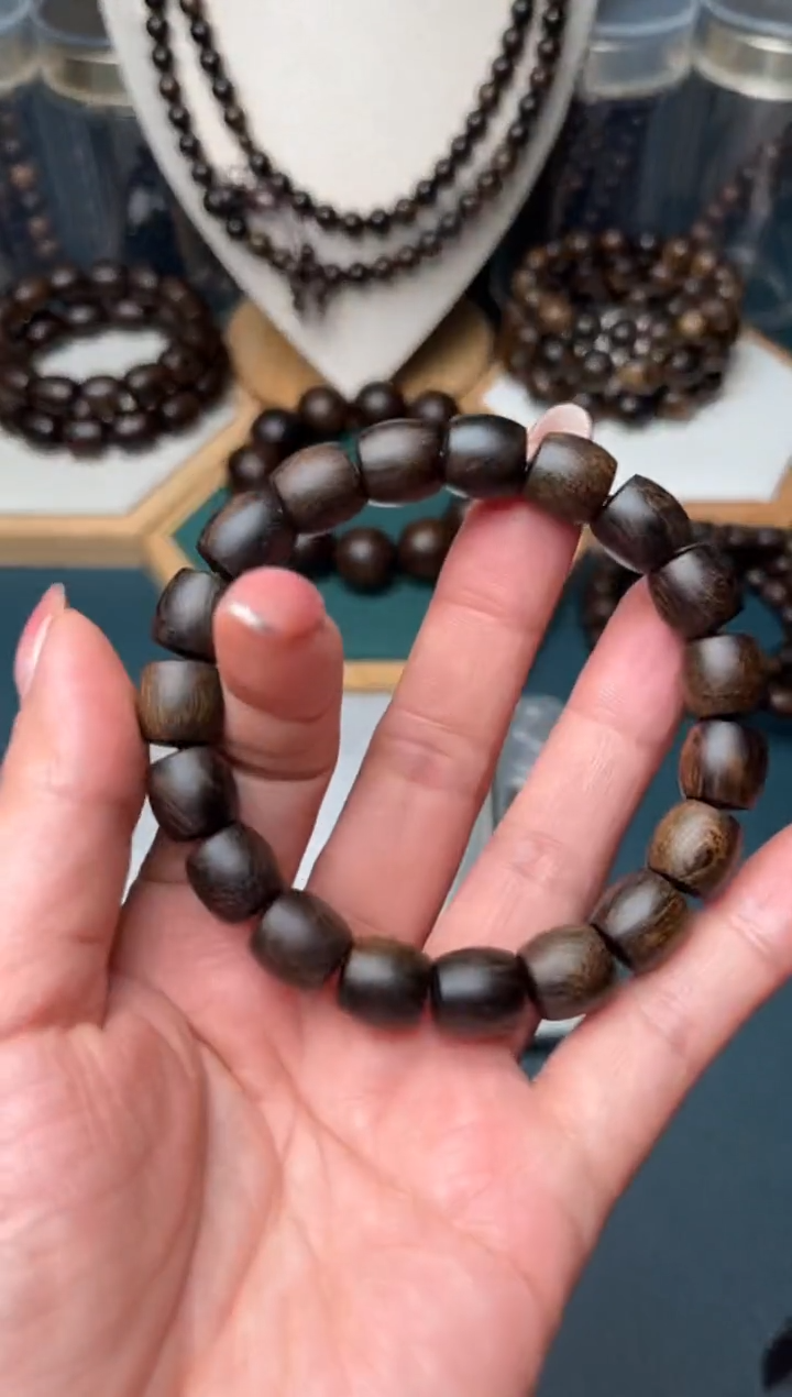 【闪购商品】沉香手串10mm越南芽庄白奇楠留疤