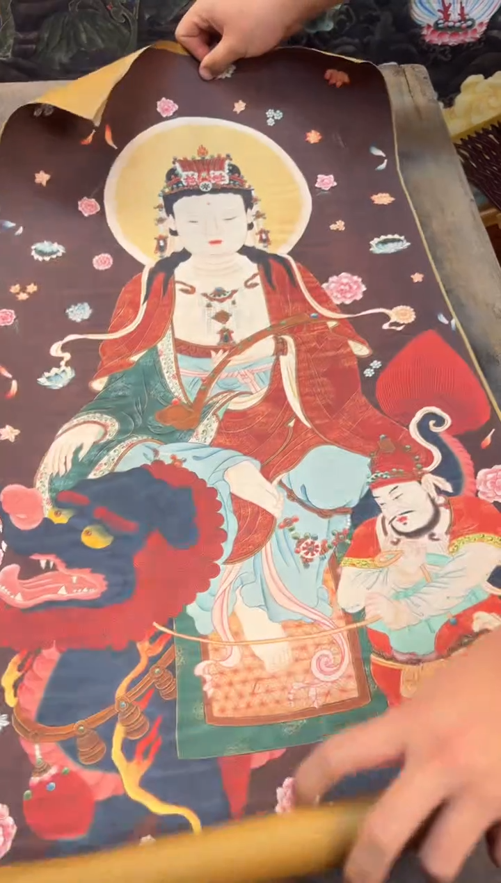 卷轴画大朱画院老六专属AA97