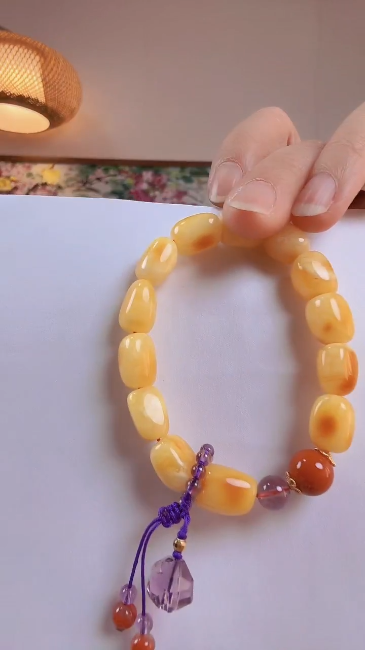 手链蜜蜡未镶嵌手串