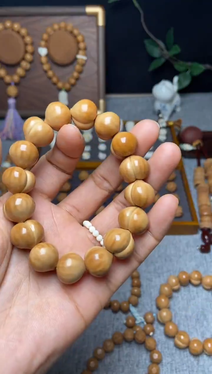 吊坠猴头核桃好****来光面屁桃15.9炸纹之怦然心动款