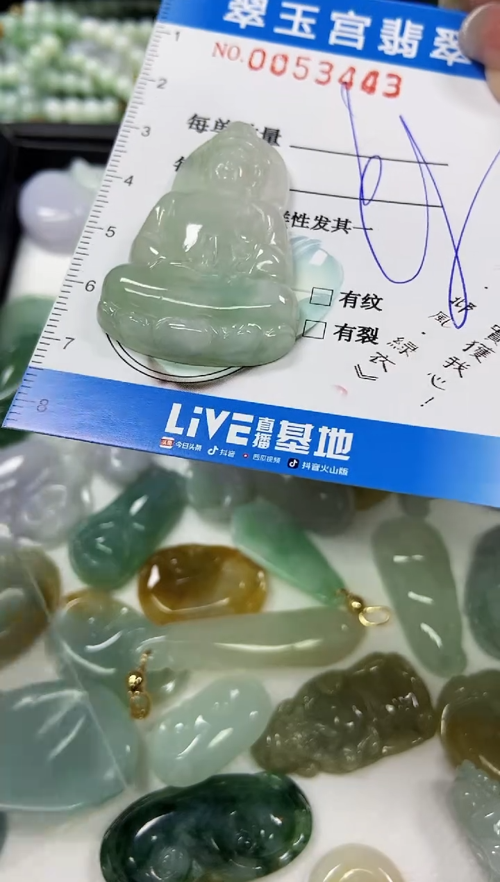 【闪购商品】翡翠颈饰未镶嵌闪购0053443