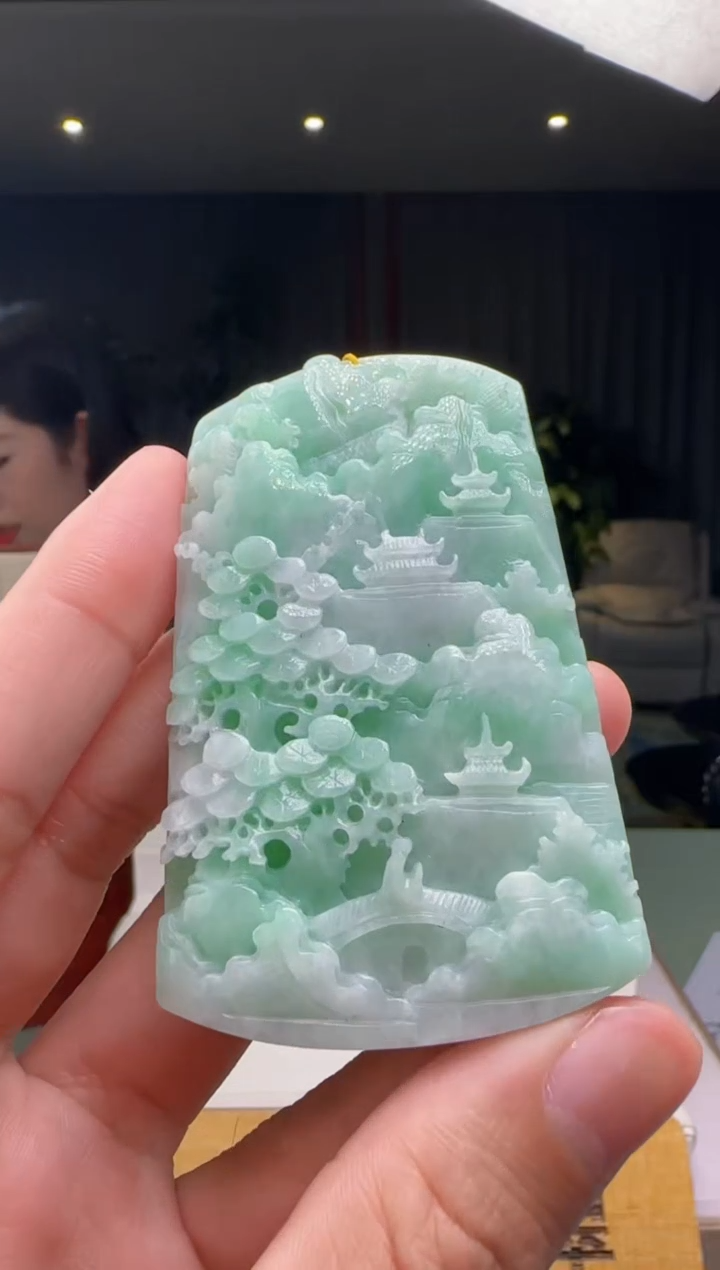 【闪购商品】翡翠颈饰未镶嵌XM@@960Q3J14500