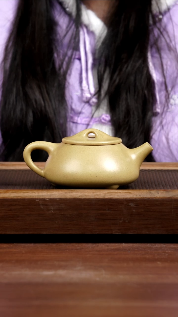 【闪购商品】紫砂茶壶四号井本绿景舟满瓢300CC