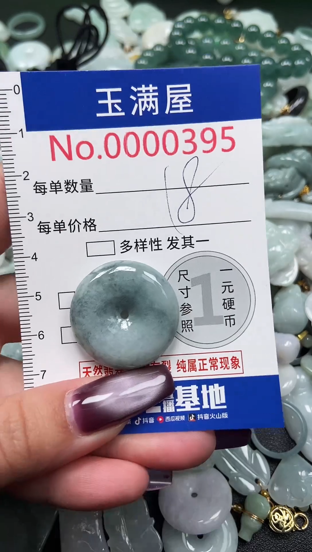 颈饰未镶嵌翡翠395