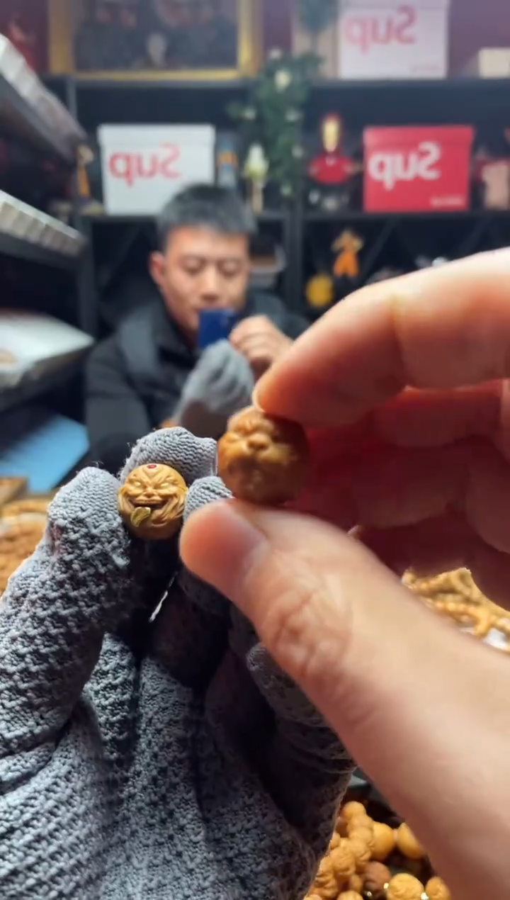 手串猴头核桃040雕刻单籽 福利款 性价比 全品 1